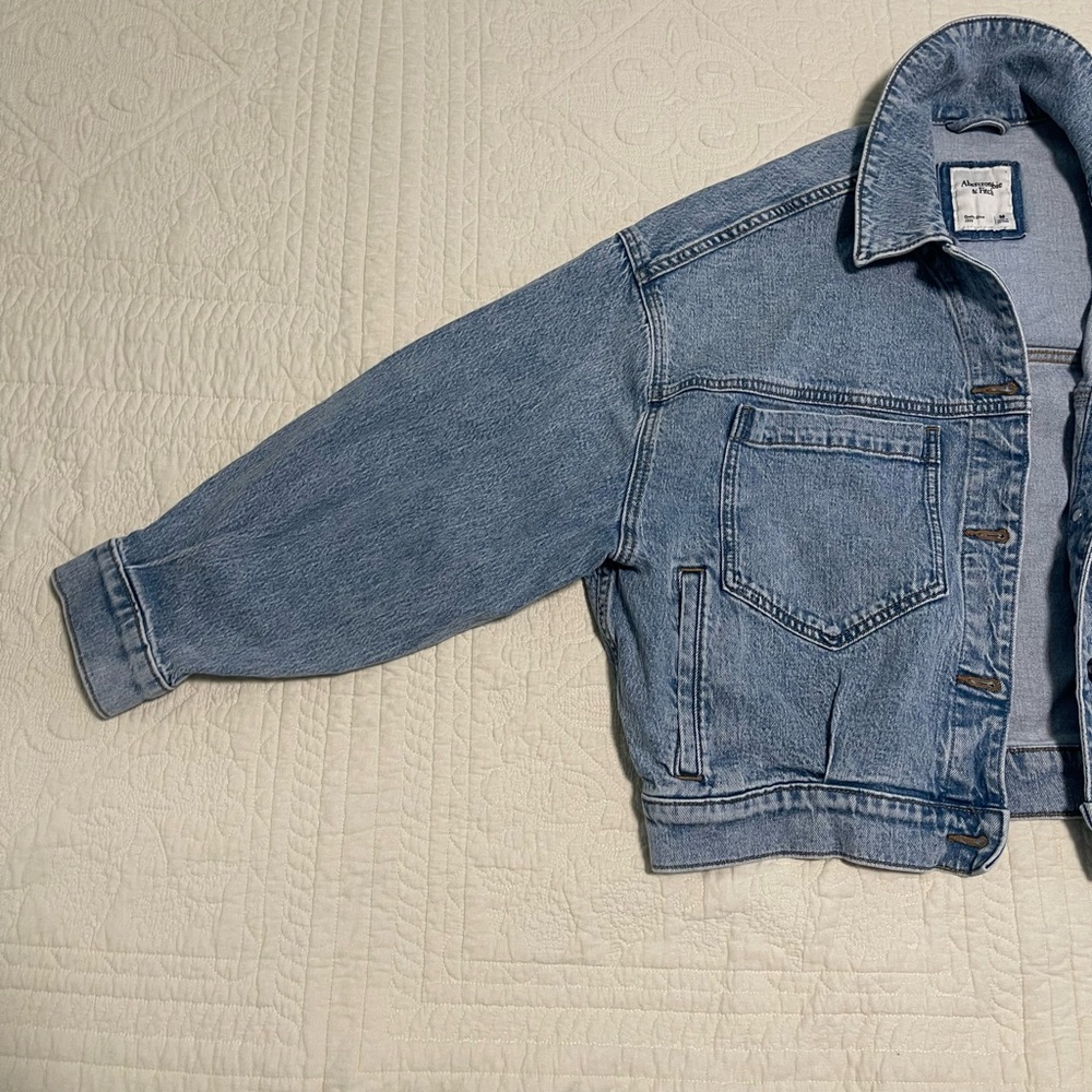 Oversized Blue Denim Jacket
